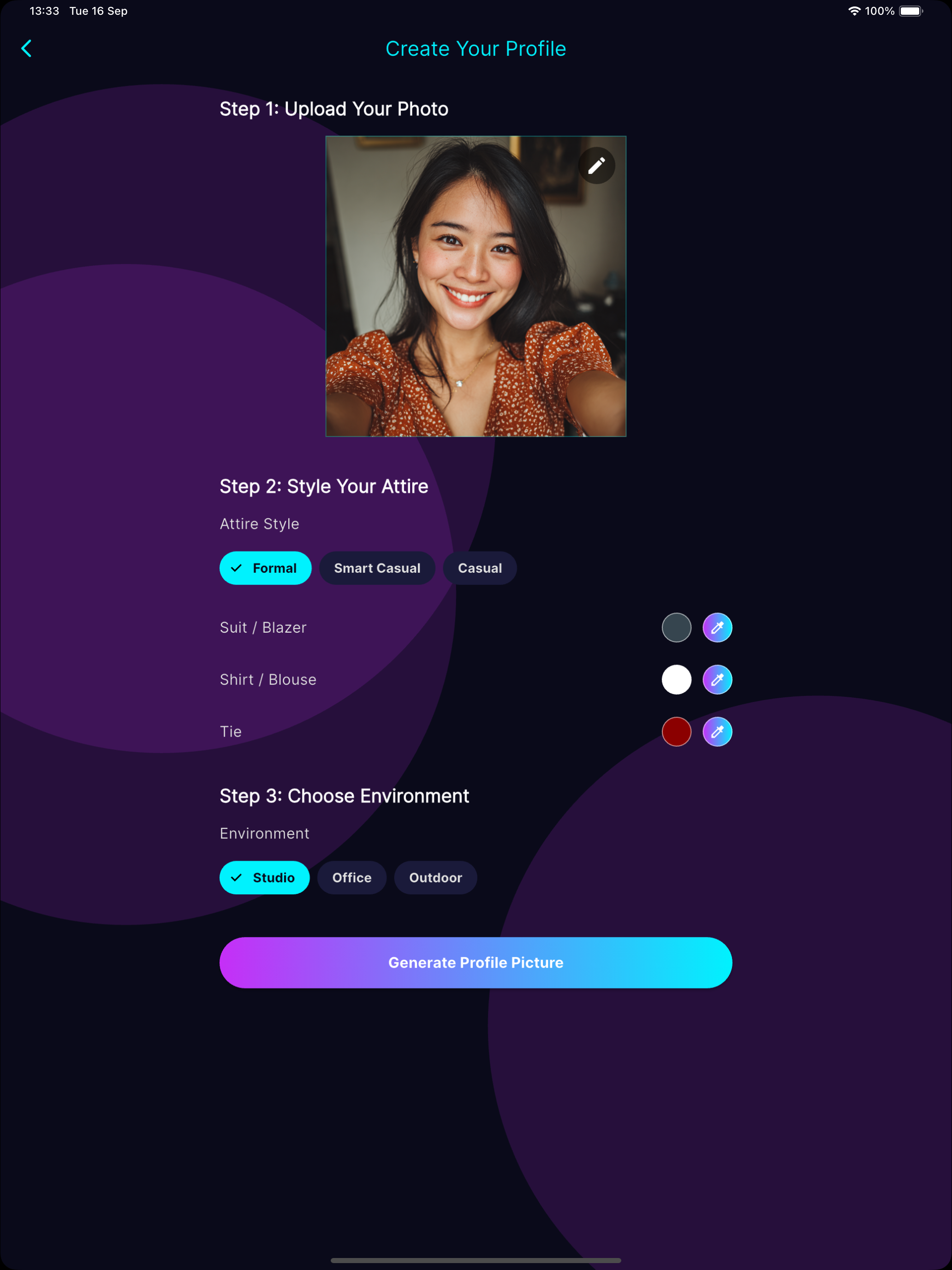 Pro Profile AI screenshot 11