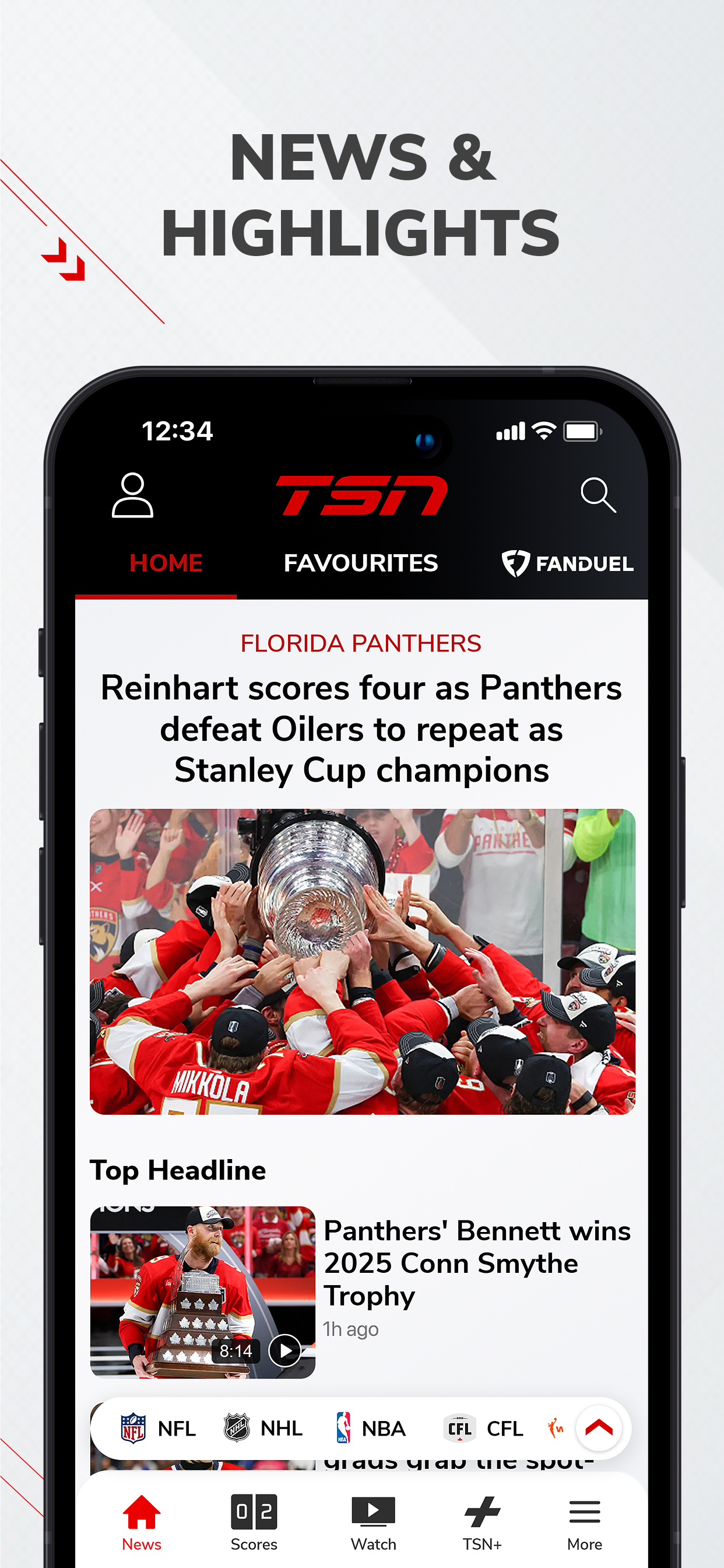TSN: Live Sports, News, Scores screenshot 6