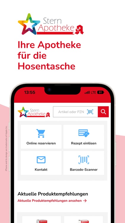 Stern Apotheke - E-Rezept App