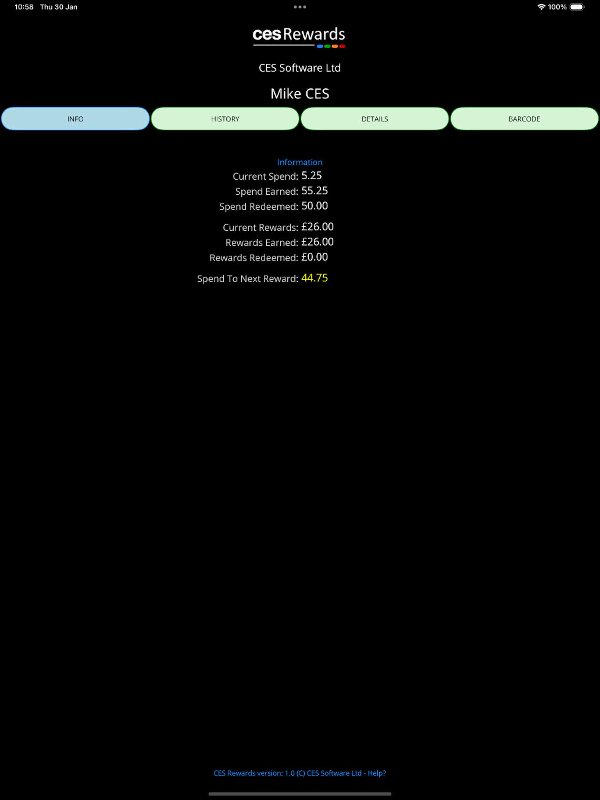 CES Rewards screenshot 5