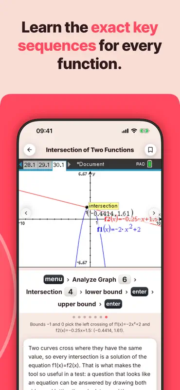 TI Nspire Graphing Calculator screenshot 4 of 6