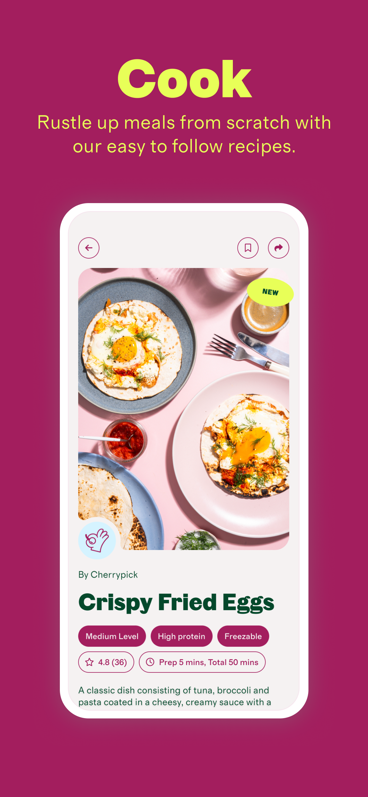 Cherrypick: Plan | Shop | Cook