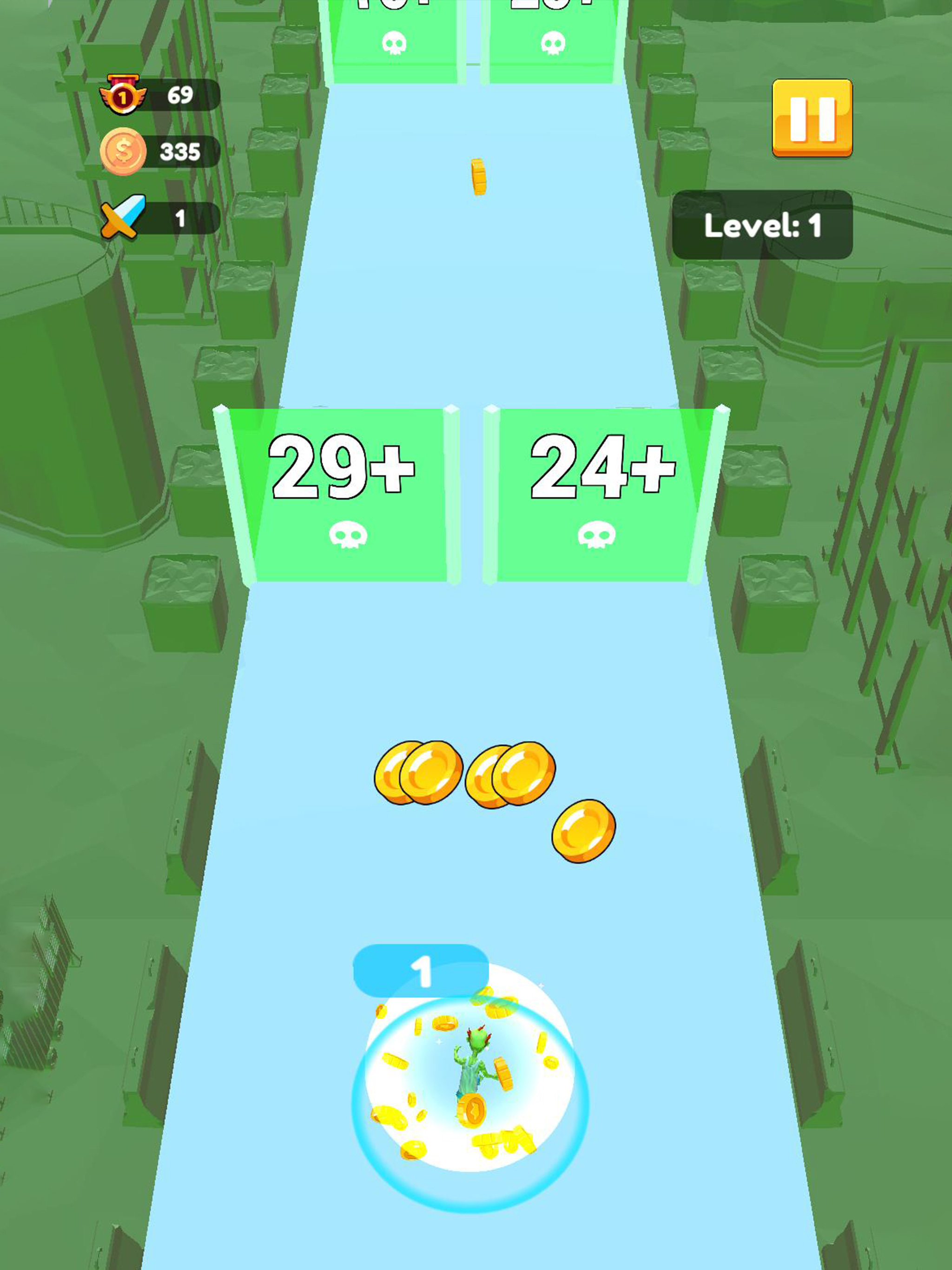 Zombie Mob Rush: Crowd Battle screenshot 12