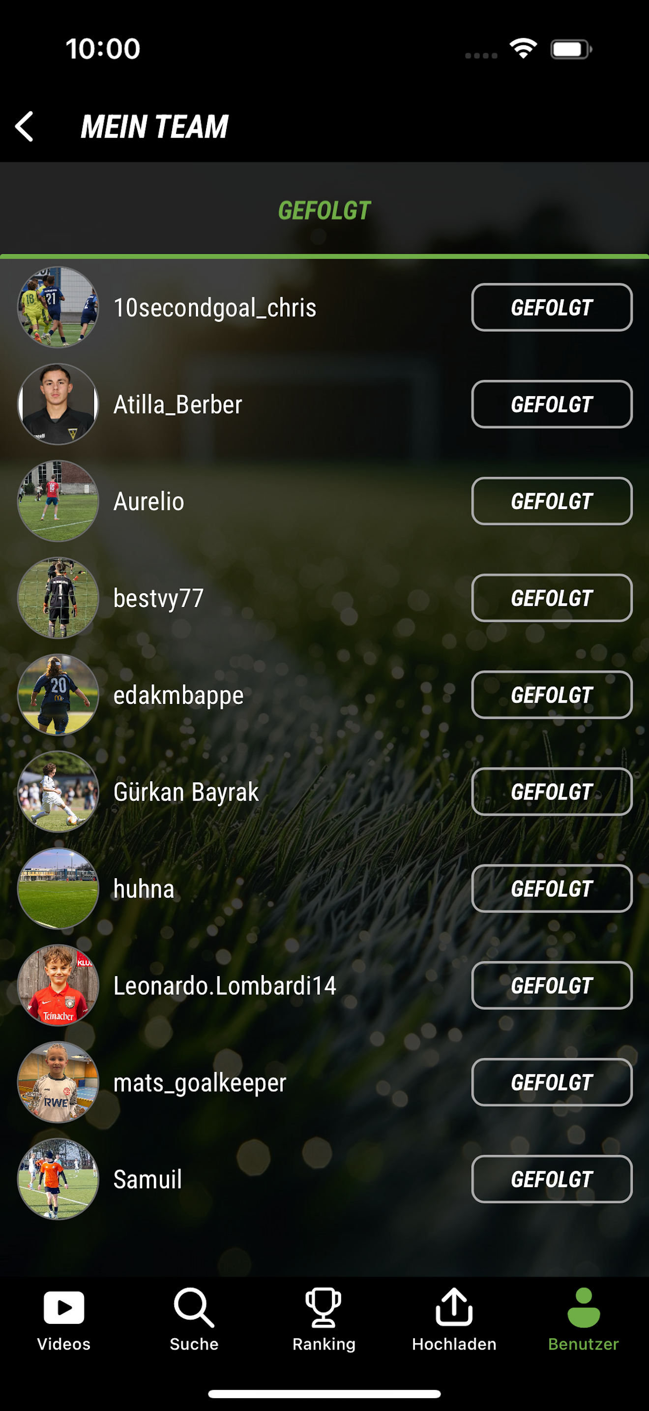 10secondgoal - Talentscouting