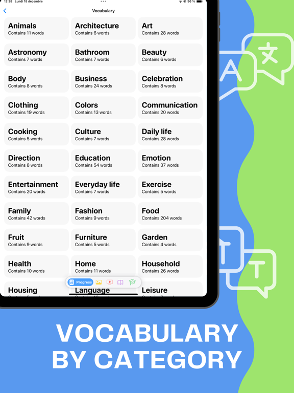 TOPIK Kimchi - Learn Korean iPad screenshot 6 - Education app