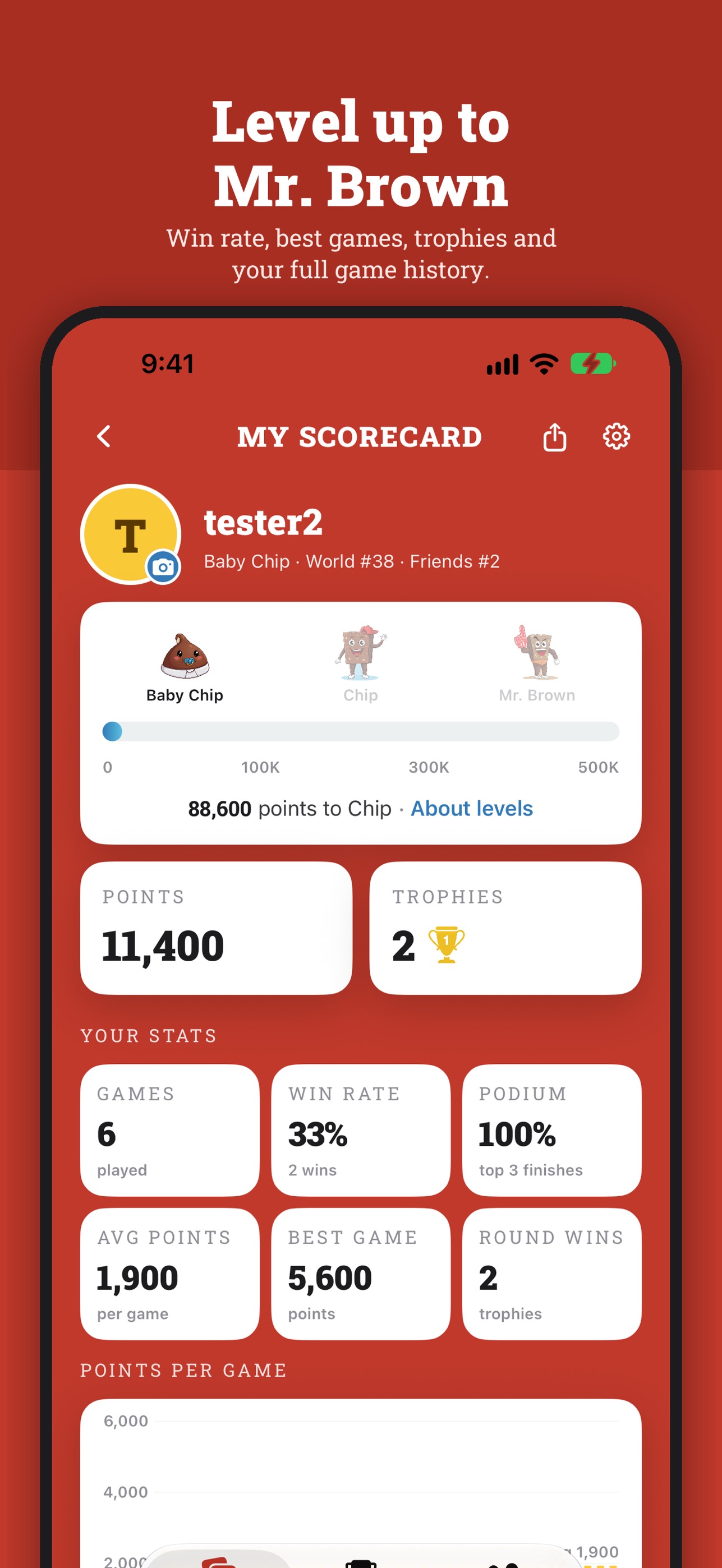 Screenshot 5 of Brownie Points Scorecard