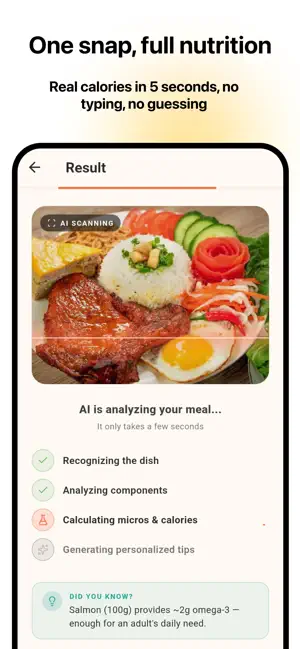 Calo AI: Calorie Scanner screenshot 1