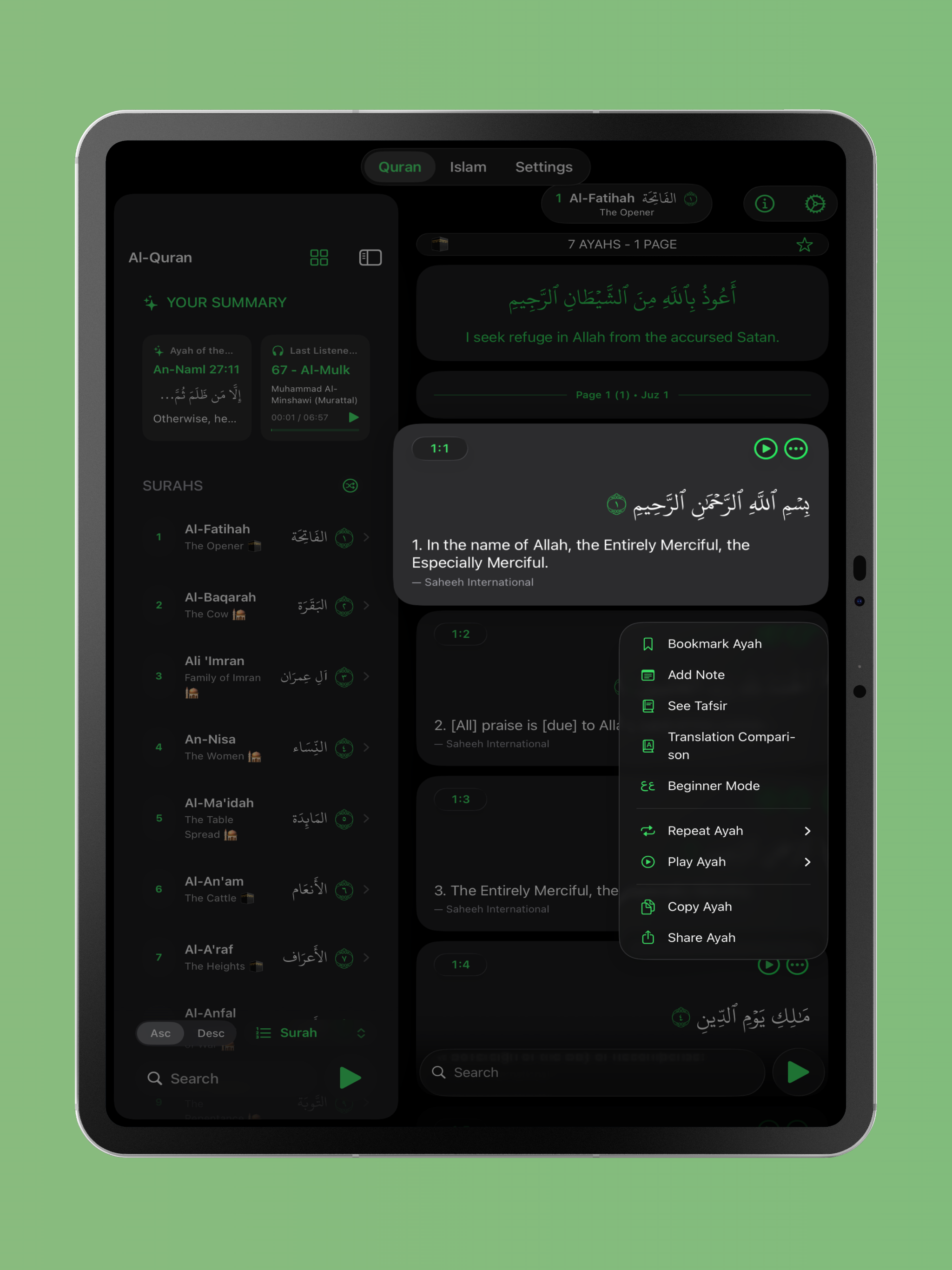 Al-Quran | Beginner Quran screenshot 13