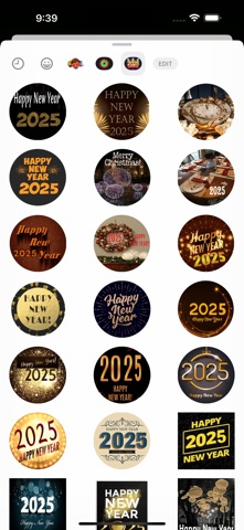New Year 2025 - Fun Stickers screenshot