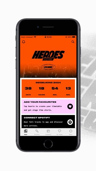 Heroes Festival Screenshot