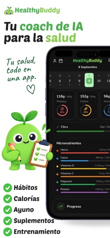 Healthy Buddy: AI Health Coach iPhone screenshot 1