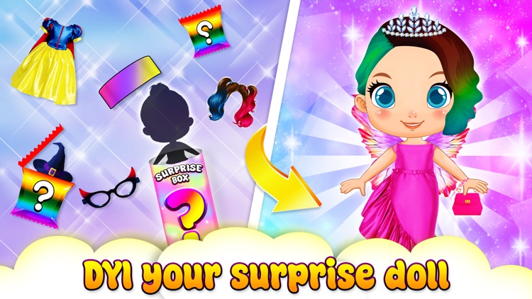 Cutie Color Reveal Doll Games