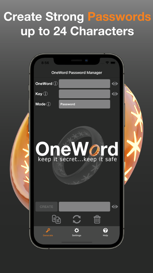 #6. OneWord Password Manager (macOS) By: Cloudland Studios