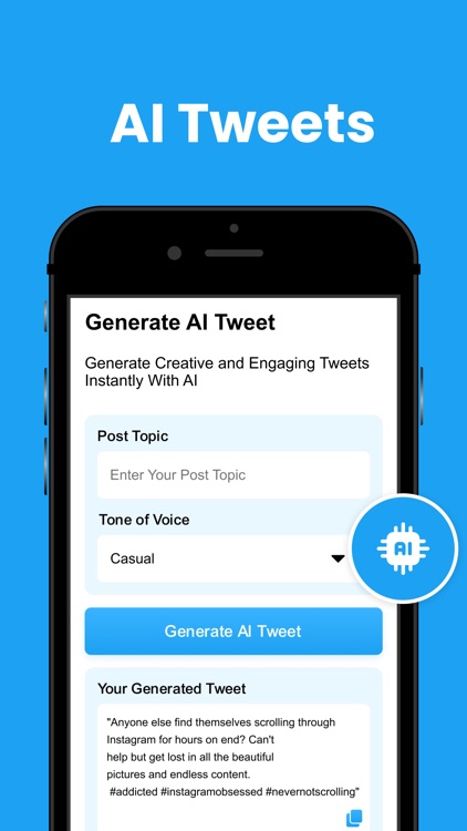 Twitterly AI followers likes