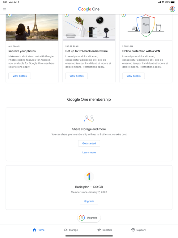 Google Oneのおすすめ画像6