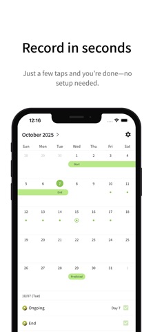 Simple Period Tracker - Cherri Screenshot 10 of 10