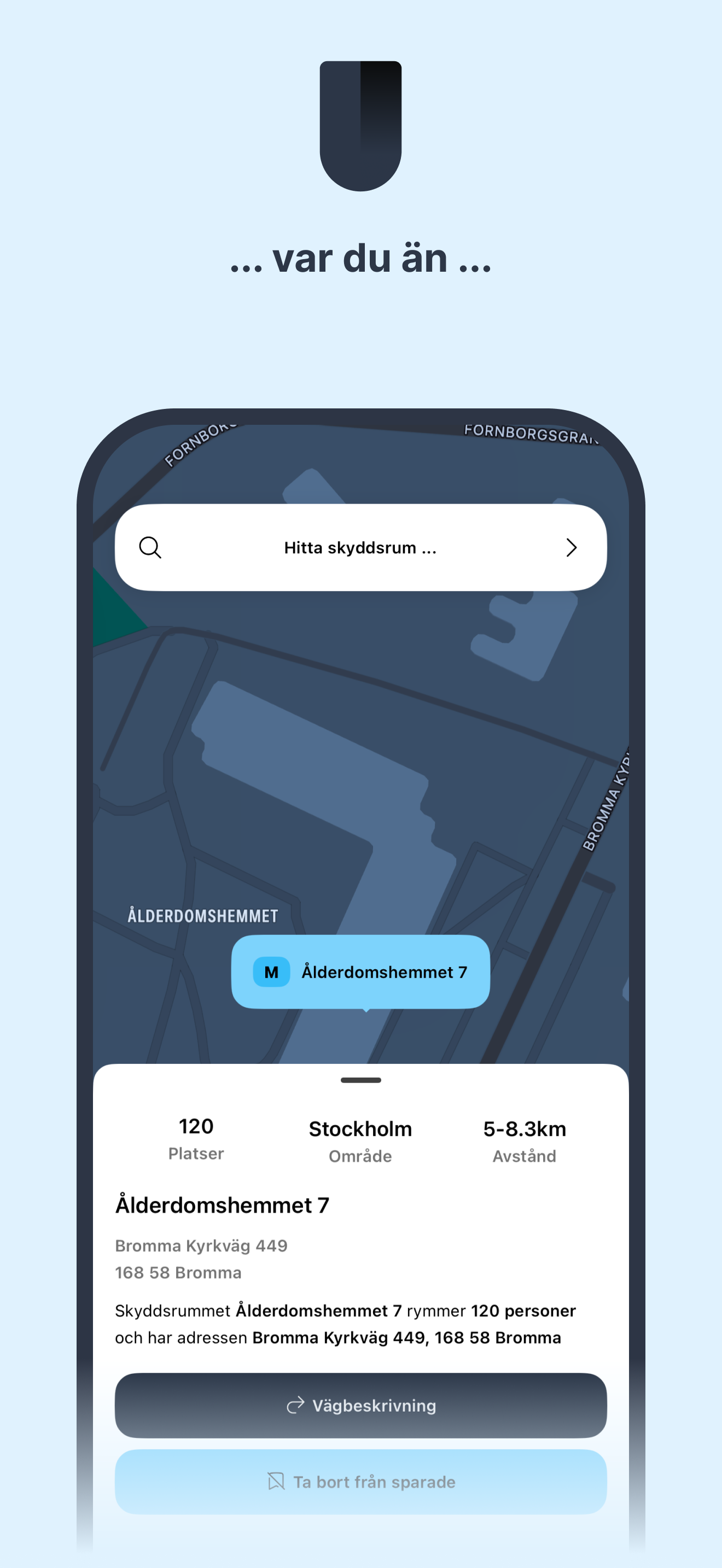Skyddsrum Sverige screenshot 6