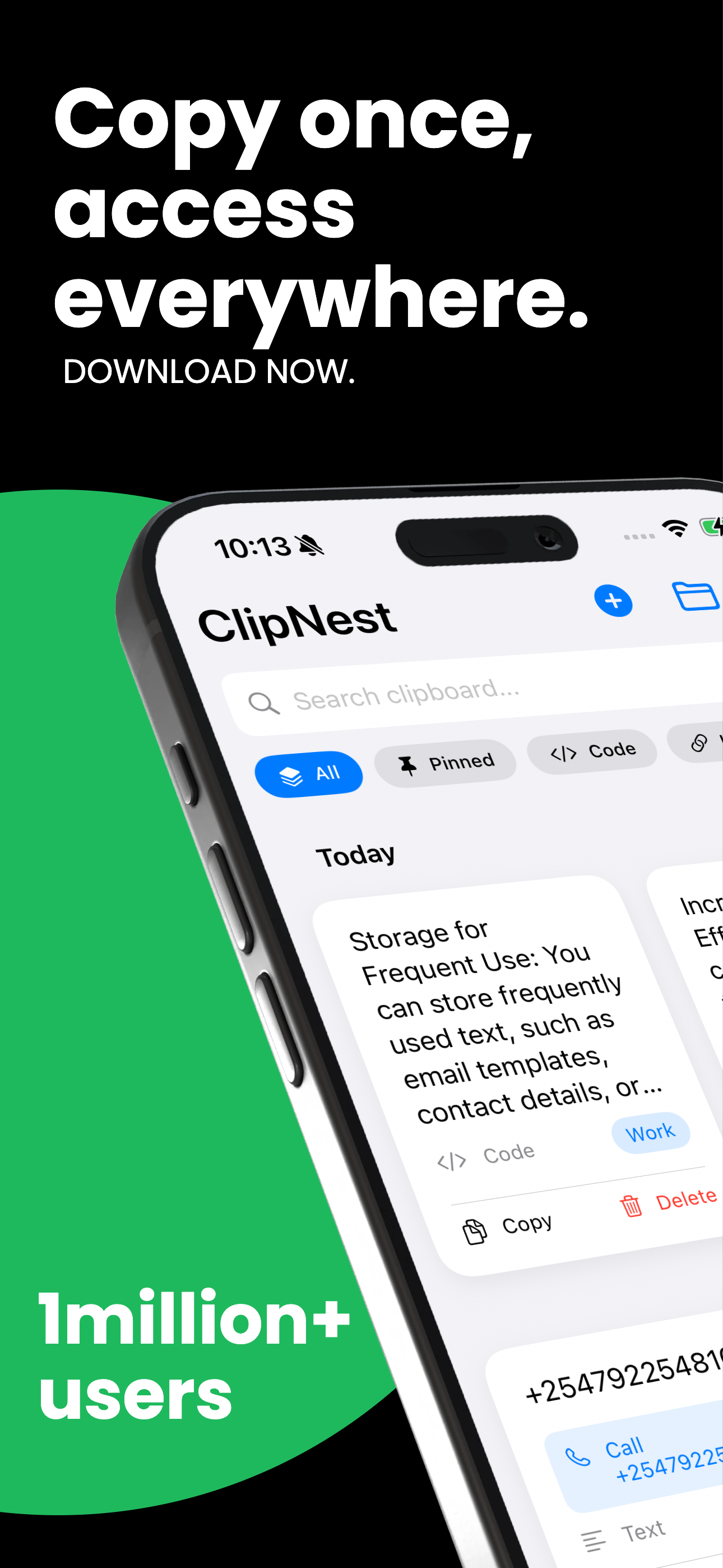 Clipboard Manager - Pastely screenshot 1