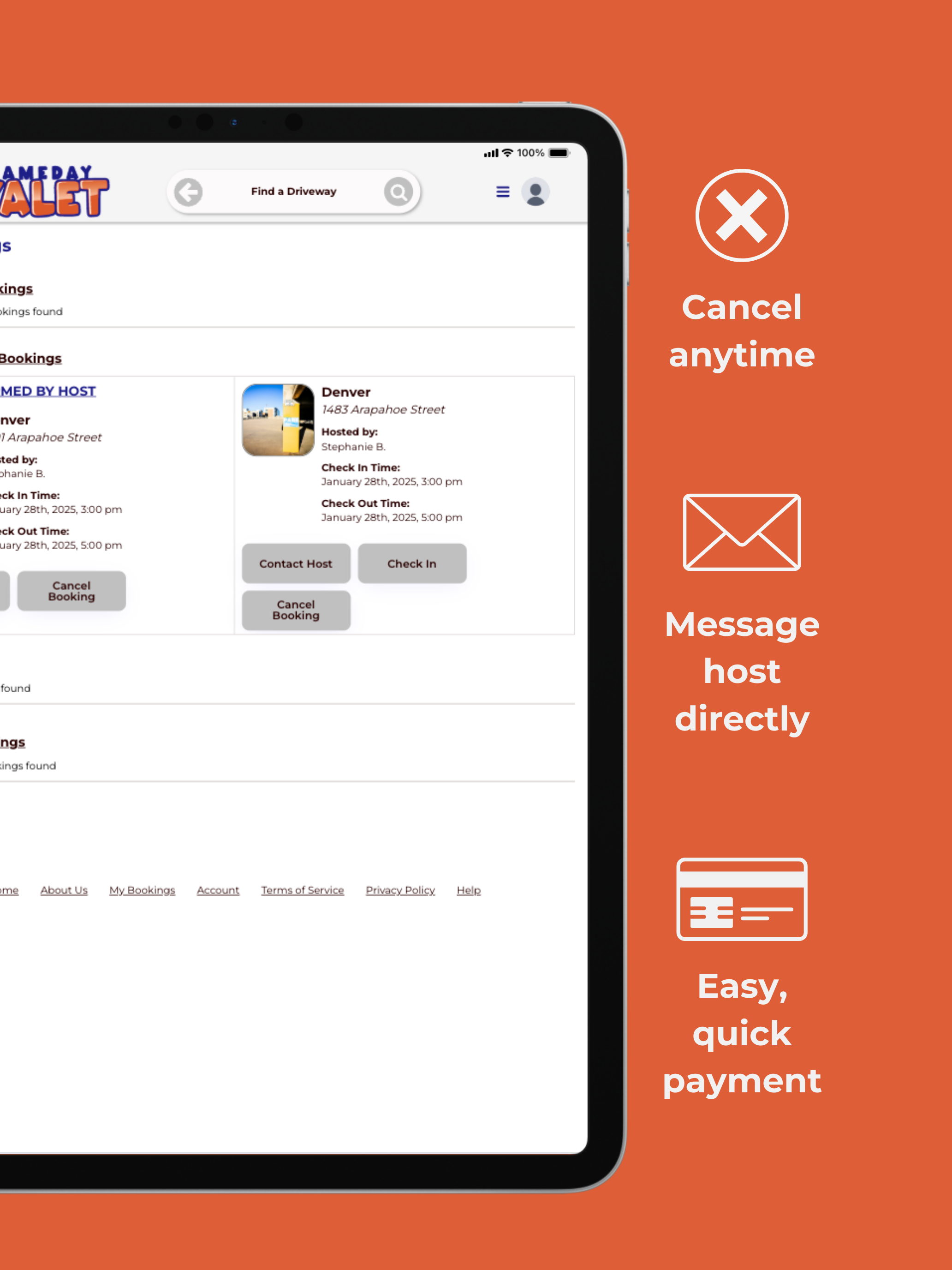 GamedayVALET screenshot 7