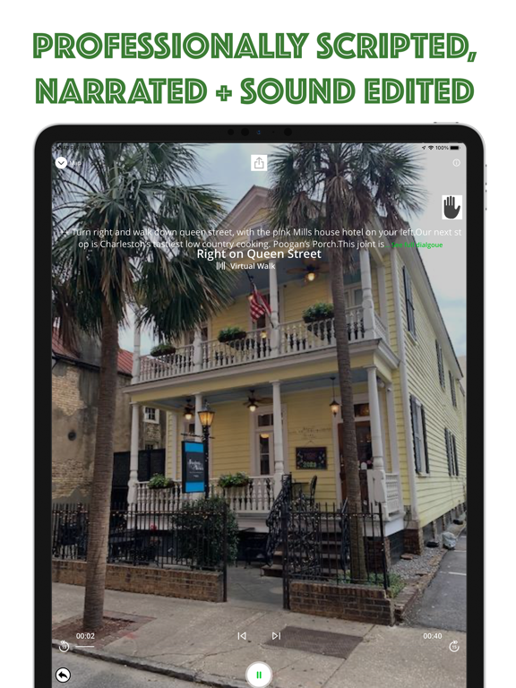 WalknTours iPad screenshot 5 - Travel app