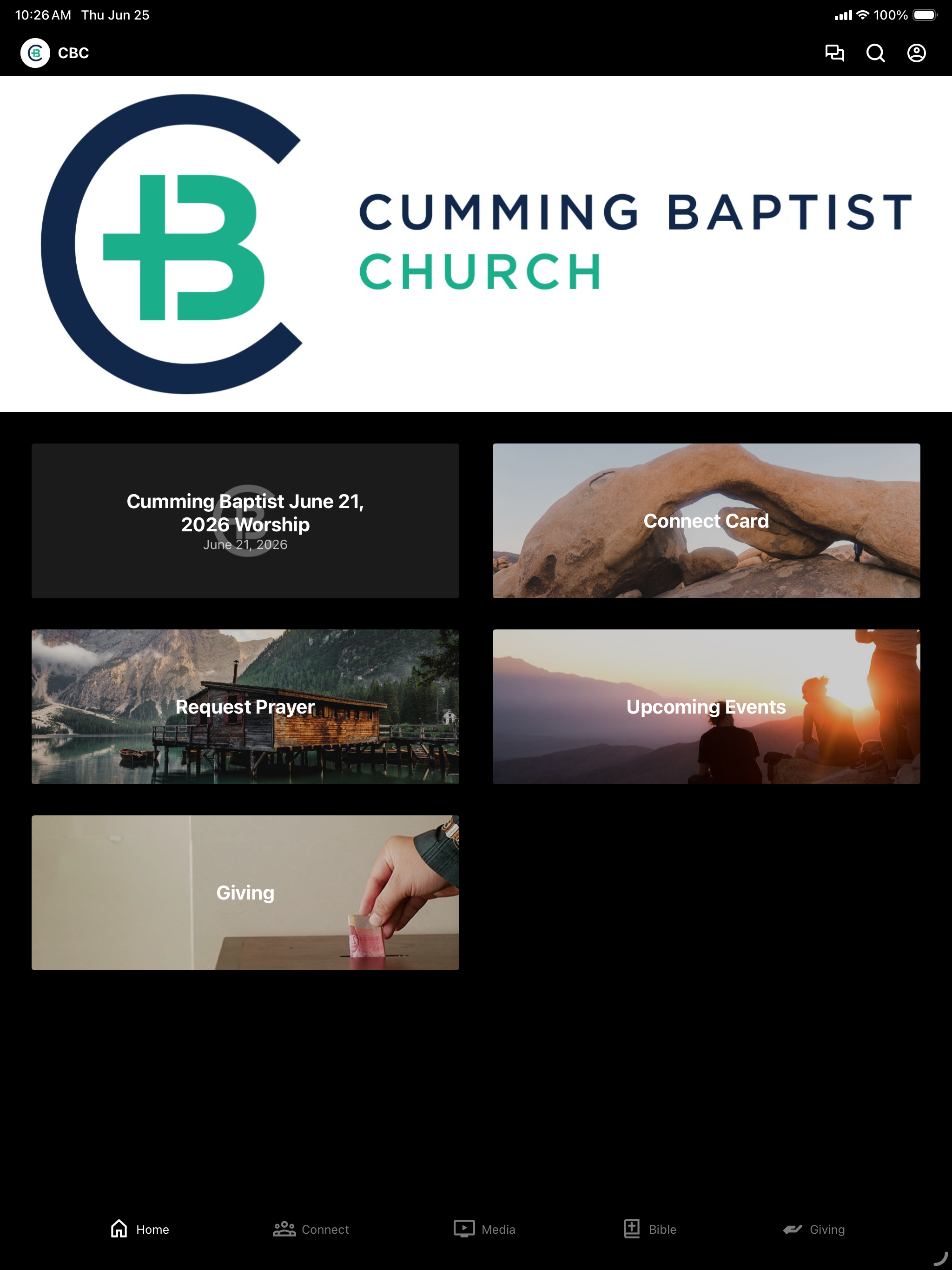 Cumming Baptist Church screenshot 4