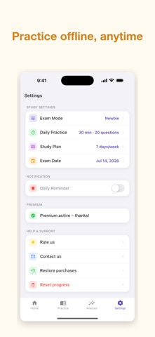 PRINCE2 Foundation Exam 2026 iPhone screenshot