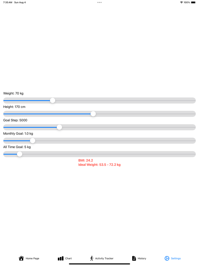 Schrittzähler - Steps App