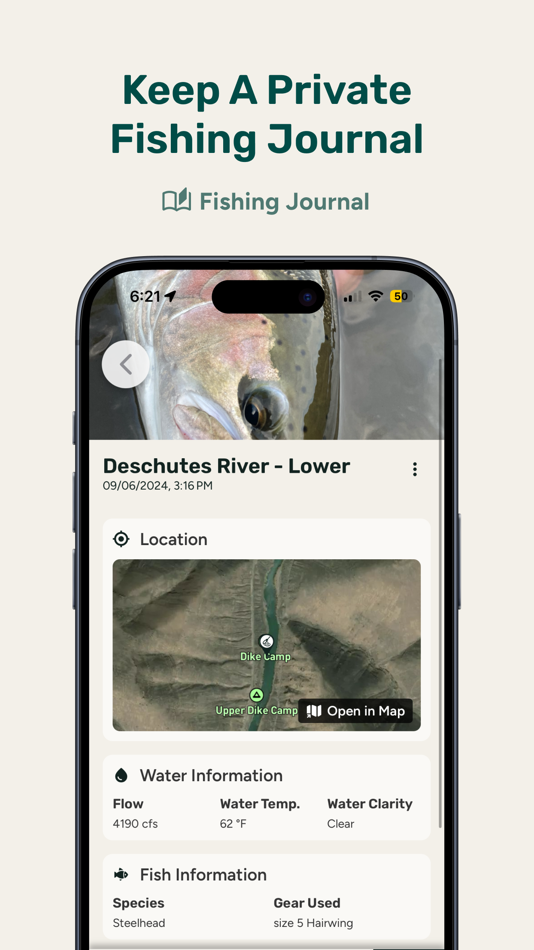 #6. onWater Fish Maps & Forecast (iOS) 由: OnWater, LLC