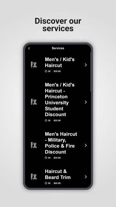 Screenshot #2 pour Mike's Barbershop Princeton