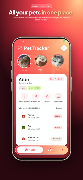 PetTrack: Vax & Veterinary Screenshot 1 of 6