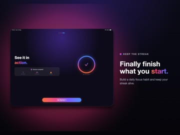 AI Pomodoro Timer: Focus&Study iPad screenshot