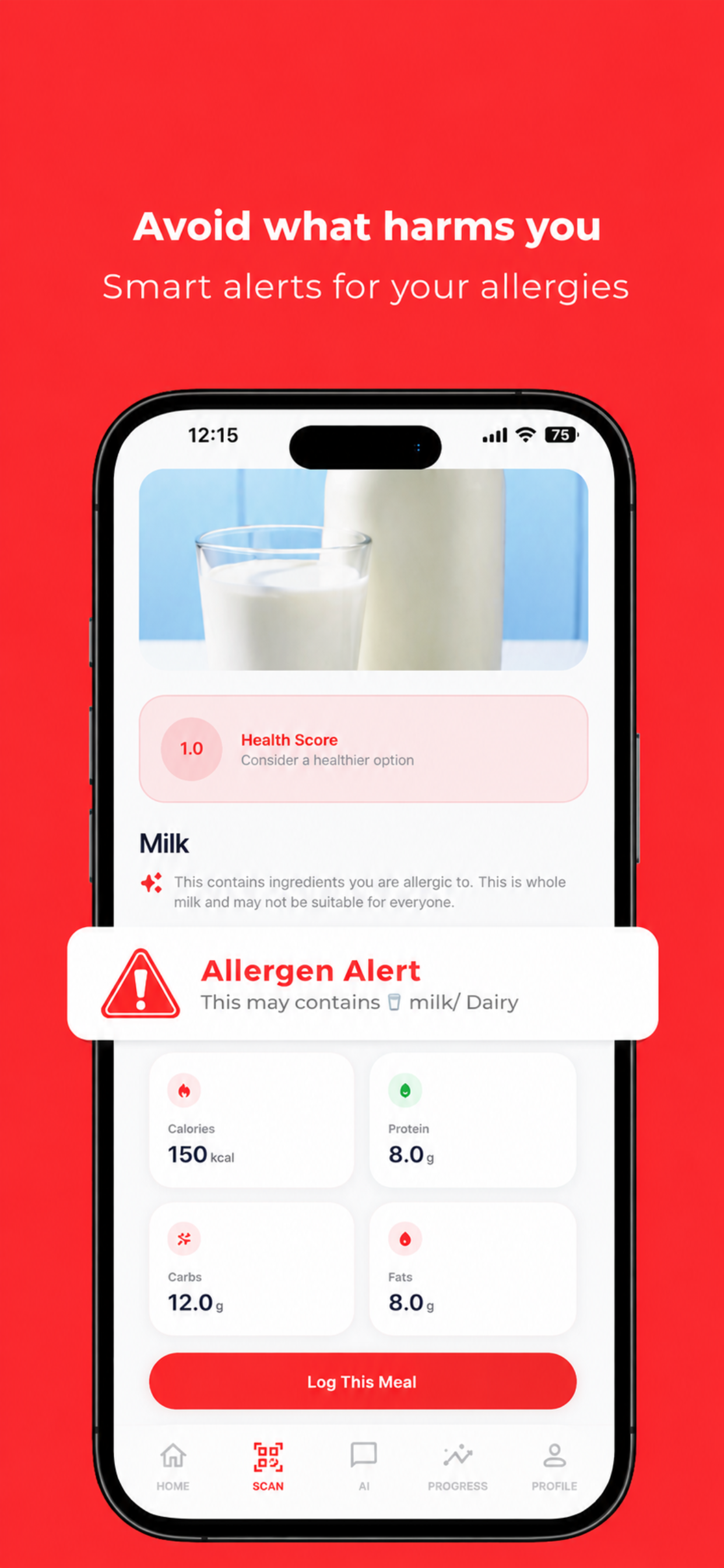 NutriNudge: AI Calorie Tracker screenshot 4