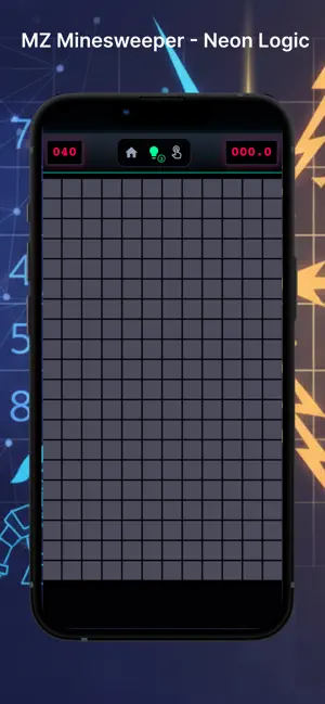 MZ Minesweeper - Neon Logic screenshot 2