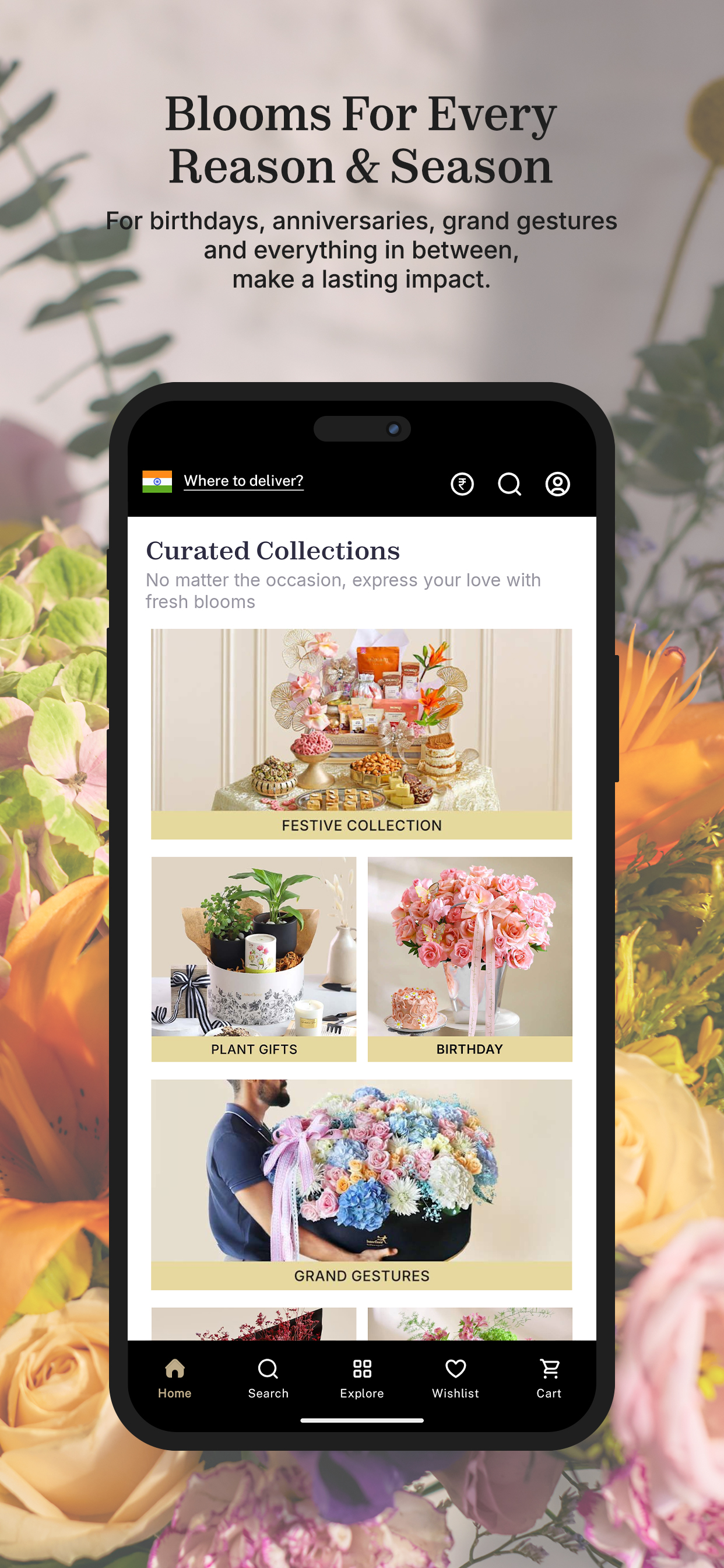 Interflora India screenshot 4