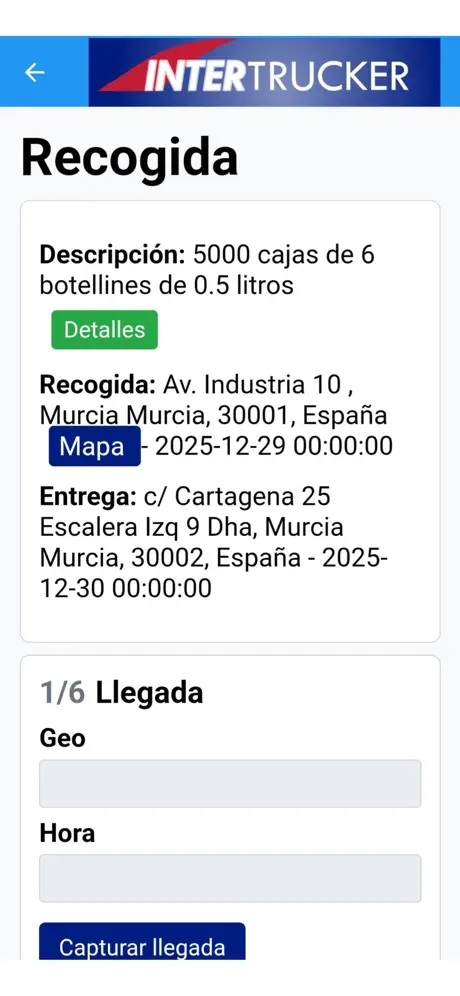 InterTrucker‑App screenshot 5