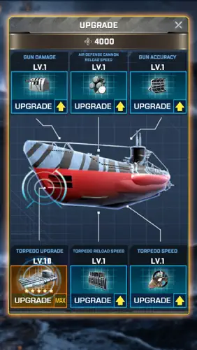 Sea War: Uboat Raid screenshot 5