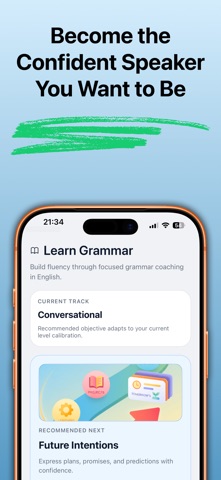 Language Coach - AI Tutor iPhone screenshot