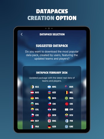 FootLord - Football Manager iPad screenshot
