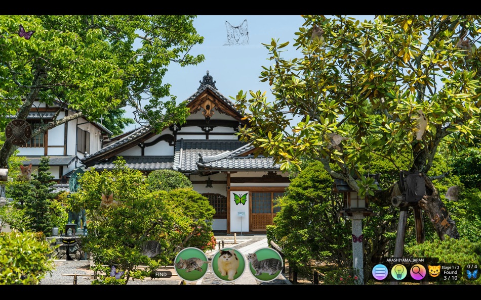 #7. Peaceful Gardens 2: Cute Cats (macOS) By: Duality Interactive