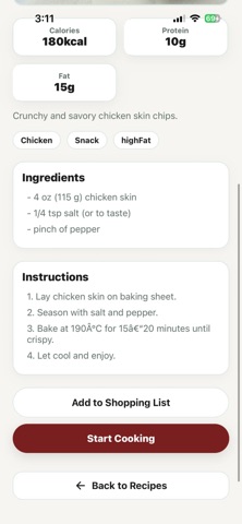 Carnivore Diet Recipes iPhone screenshot