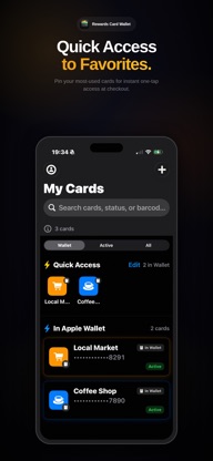 Rewards Card Wallet screenshot 2