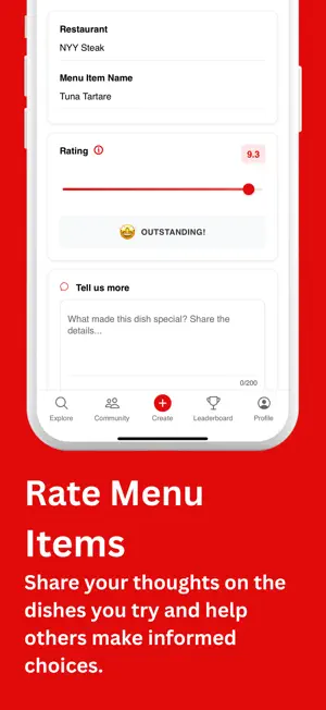 Food Fight: Menu Item Ratings screenshot 2