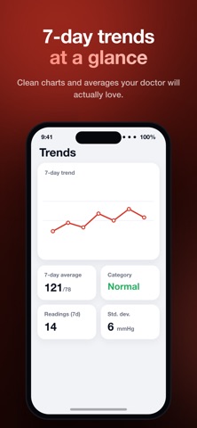 PressureLog — BP Tracker Screenshot 2 of 6