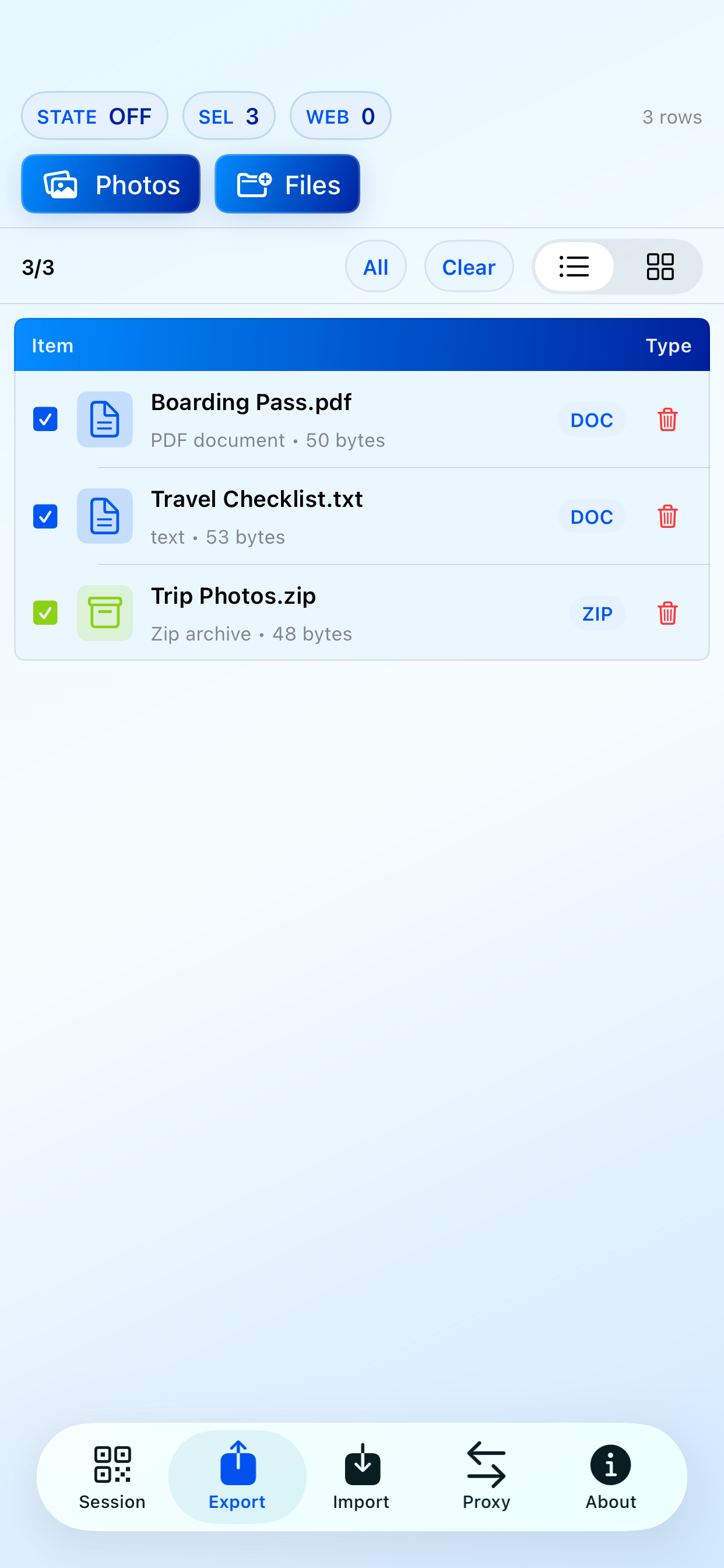 Air2Transfer screenshot 3
