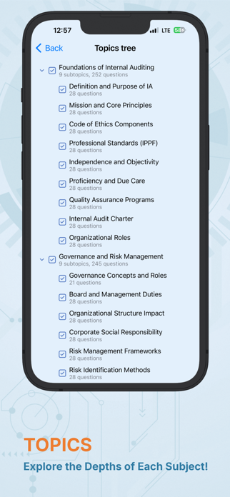 CIA Exam Prep Test Screenshot 2 of 6