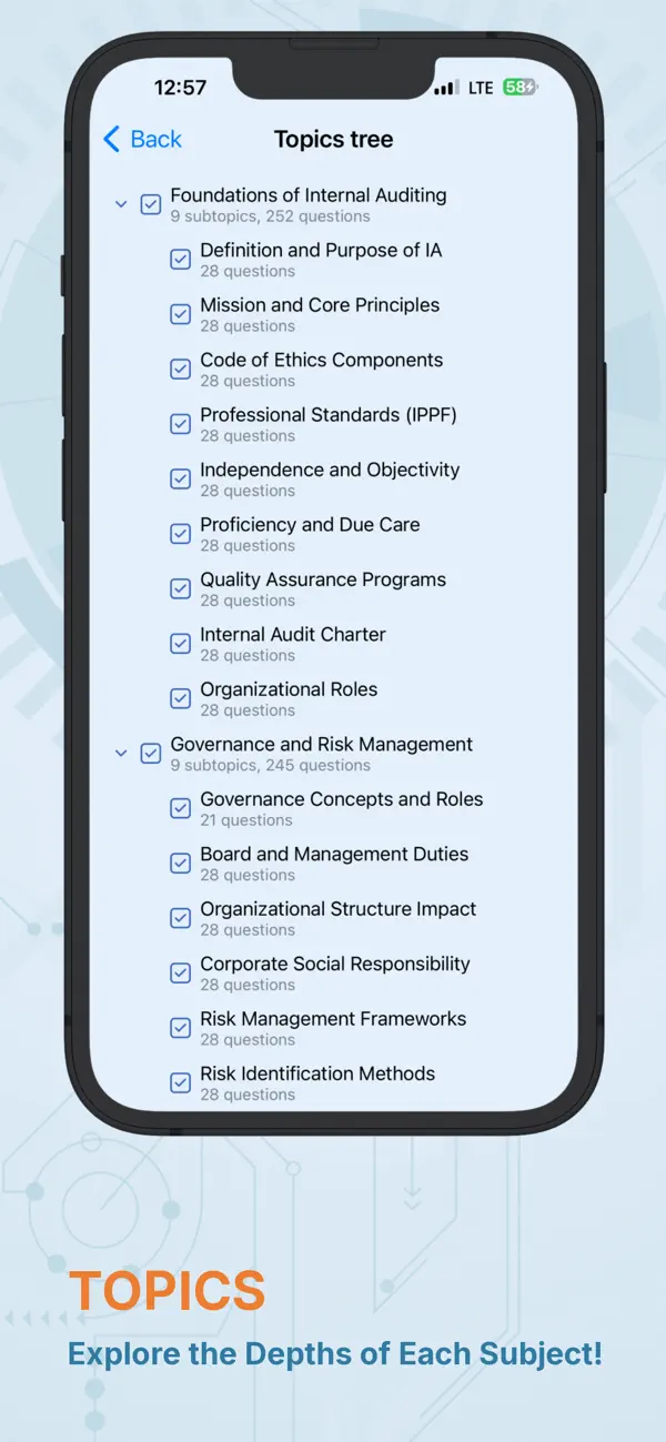 Screenshot #2 pour CIA Exam Prep Test