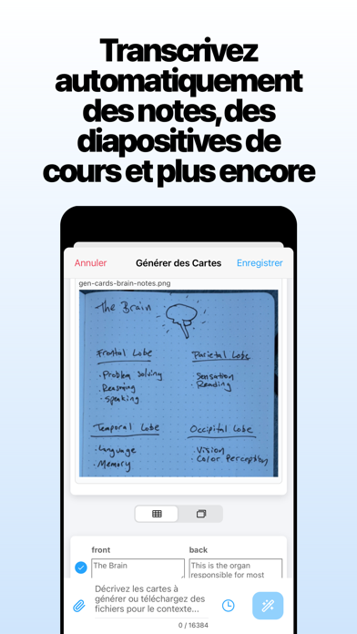 Screenshot #1 pour AlgoApp - Flashcards
