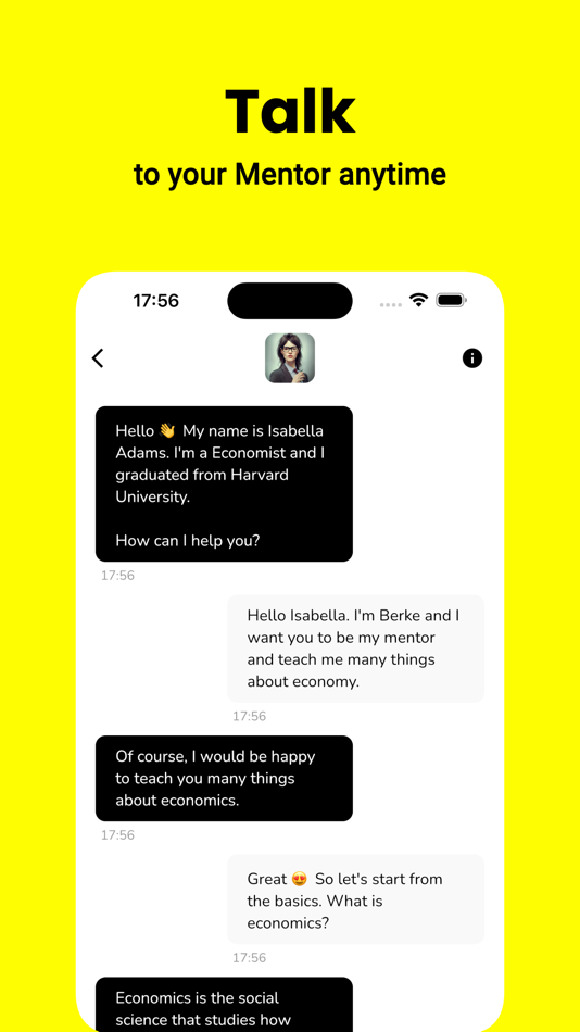 #4. Mentor Find AI: Learn Mentor (iOS) 由: Berke Kurnaz