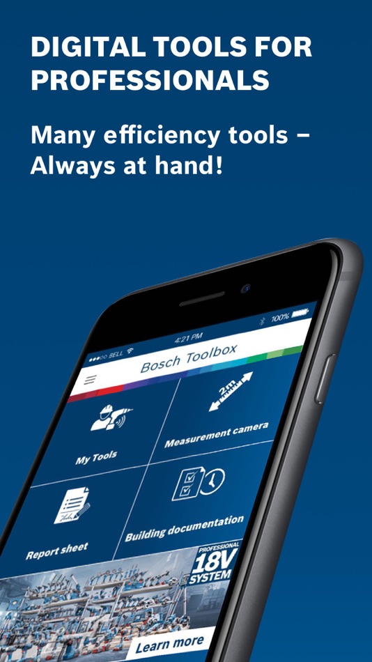 #1. Bosch Toolbox (iOS) Podle: Robert Bosch Power Tools GmbH