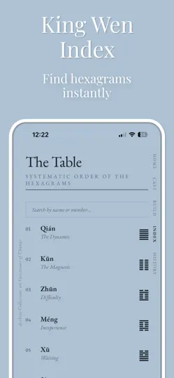 Screenshot von I Ching - Mobile Divination auf dem iPhone 3